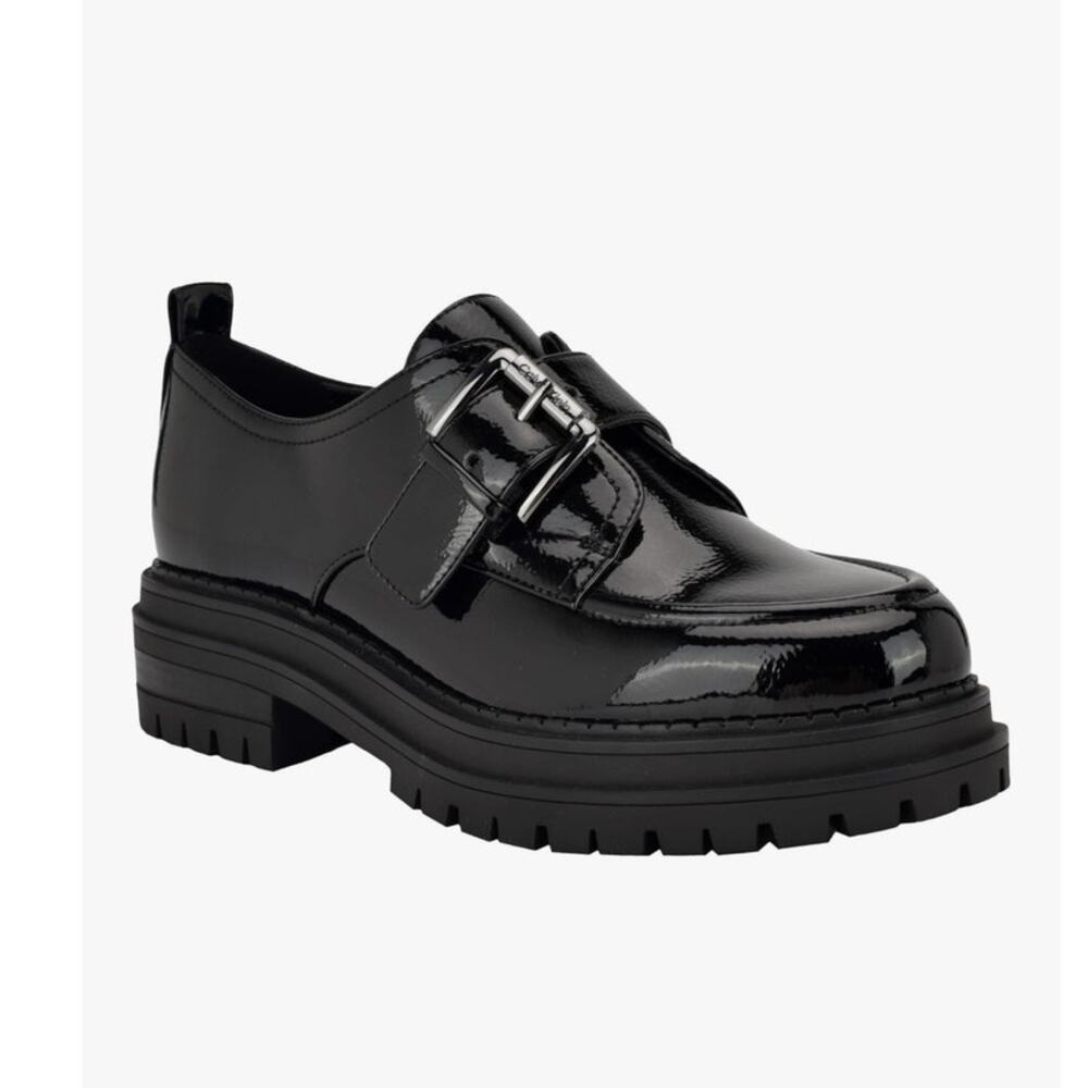 New Calvin Klein Women's Glenny Loafer Chunky Sole Academia 9.5M